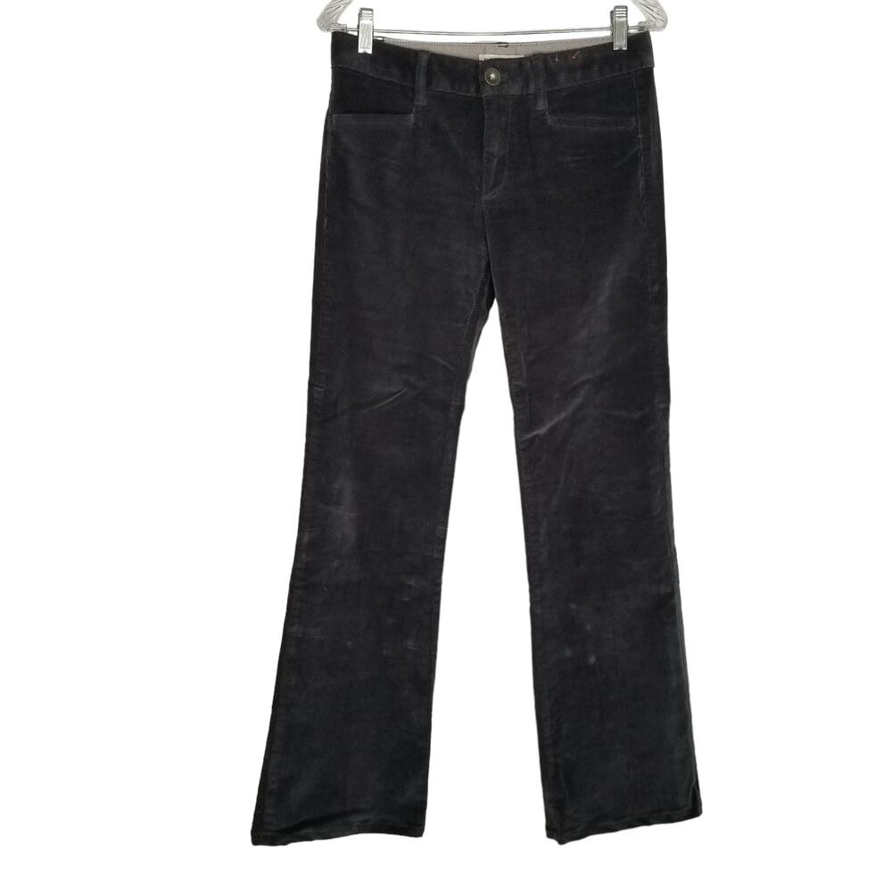 Banana Republic Women's Gray Boot Cut Corduroy Pants, Size 26Waist